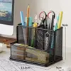 Caja de Almacenamiento para Cosméticos de Escritorio Multicapa de Tres Niveles Estante para Cuidado de la Piel Encimera de Tocador Lipstick Gran Capacidad Estante de Almacenamiento para Organización