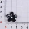 Accesorios de plástico al por mayor, accesorios para manualidades, materiales hechos a mano, hebillas para zapatos, accesorios, accesorios para la cabeza de niños, accesorios de pegamento en crema, flores con borde elevado