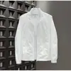 Primavera/Otoño 2026 Nuevo Diseño Simple con Sentido Chaqueta con Solapa para Hombre Sensación de Alta Gama Ropa Exterior Casual Versátil para Exteriores