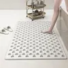 Tapete antiderrapante para banheiro, tapete para box de chuveiro, tapete para área de chuveiro, tapete de chão antiderrapante para vaso sanitário, tapete especial para pés para banheiros