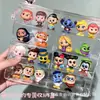 Caja de Almacenamiento Linda a Prueba de Polvo con Puerta, Apilable, Transparente, Mini Exhibidor de Figuras de Muñecas de Escritorio