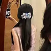 Pinza para el pelo de Aliento de Bebé del Mismo Estilo de la Hermana Hada Liu Yifei, Pinza Lateral de Flor Artificial, Pinza para el Pelo de Sesión de Fotos de Novia, Pinza Lateral