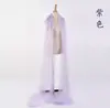 Hanfu Sueño en el Pabellón Rojo Chal de Danza Clásica 4m Traje de Danza Cinta de Malla Velo de Danza