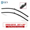 Smoofy54 é Adequado para Porsche Cayenne2002-2010 Limpador de Para-brisa Dianteiro Especial Campo de Visão de Proteção Contra Chuva Dianteira