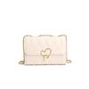 Bolso de Mujer Estilo Chanel Clásico Nuevo 2026, Bolso de Hombro Cruzado Metálico con Cadena Acolchada de Moda, Versátil