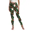 Navidad Estilo Nuevo Versión Coreana Holgado Papá Noel Copo de Nieve Caja de Regalo Impresión Digital Pantalones de Yoga Pantalones Largos Deportivos