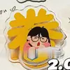 Porta-Notas de Texto com Personagem Japonês Engraçado Estilo Cartoon Ins Clipe Acrílico Pp Dupla Face Porta-Papel de Teste Personalizado