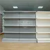 Suministro de Estanterías Metálicas para Supermercados, Tipo Elevado para Tiendas de Conveniencia y Tiendas de Snacks, Exhibidores de Una y Doble Cara, Contenedores Comerciales Personalizables