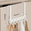Perchero de Ropa con Gancho para Colgar en la Puerta, Colgador de Ropa de Pared para Dormitorio, Estante de Almacenamiento para Baño con Adhesivo Fuerte sin Taladro