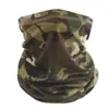Máscara Fina para Montar Camuflaje para Exteriores Multifuncional Pañuelo Mágico Transpirable Absorbente de Sudor Bufanda de Malla para el Cuello Transfronterizo