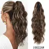 Pinza de Garra para Cola de Cabello Estilo Europeo y Americano, Peluca para Mujer, Pinza de Garra para Cola de Cabello Larga y Rizada, Perm de Maíz Esponjoso