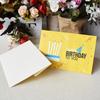 Tarjeta de felicitación de cumpleaños de negocio creativa tarjeta de cumpleaños para empleado líder tarjeta de venta caliente de Amazon con sobre