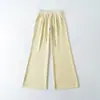 RY2684-2026 Primavera/Verão Novo Moda Feminina Estilo Europeu e Americano Calças Retas de Perna Larga Sexy Casuais
