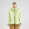 Chaqueta tres en uno del mismo modelo de Luotuo para hombre, carcasa rígida impermeable y cortavientos, adecuada para mujeres menudas, chaqueta deportiva para exteriores y montañismo