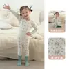 2026 Outono/Inverno Novo Conjunto de Roupa Íntima Quente Algodão Pijama Infantil Classe A Meninos e Meninas Bebês Crianças Pequenas Outono Blusa Calça de Outono