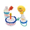 Juguetes para Perros Zorro Doble Fofos Tema Fiesta de Cumpleaños Mascotas Rellenos Sonoros Cachorro Alivio del Aburrimiento Gadget Práctico