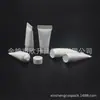 Tubo macio transparente de 5ml, tubo pequeno para amostra de shampoo, frasco de creme para as mãos, frasco de limpador facial, tubo de loção, tubo de gel de 5g