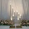 Lámpara Guía de Camino Luminosa de Cristal para Boda Portavelas de Boda Transparente Acrílico Lámpara de Manzana Accesorios Guía de Camino