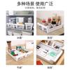 Cesta de almacenamiento para refrigerador importada NAKAYA, cesta para refrigerios de escritorio, cesta de almacenamiento de plástico apilable para gabinete de baño
