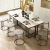 Banqueta doméstica, banqueta redonda para sala de estar, mesa de jantar e cadeiras modernas e simples, empilhável, banqueta sobressalente de mesa de jantar espessada, banqueta de maquiagem nórdica