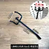Ganchos de Estante Pintados en Blanco y Negro, Vigas de Tubo Cuadrado, Ganchos de Tubería, Ganchos de Trípode, Ganchos para Tablero Perforado, Ganchos para Joyería para Tablero Ranurado