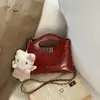 Bolsa de Moda de Nicho Nueva para Mujer Primavera y Verano Estilo Coreano Elegante Bolso Cubo Acolchado con Cadena Bolso Versátil de Hombro y Cruzado