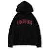 H7010#250g Sudadera con Capucha de Lana Coreana Estilo Ins con Letras, Sudadera Holgada, Chaqueta Pulóver de Manga Larga