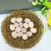 Cristal Natural Transfronterizo Mini 2cm Adornos de Huevo de Pájaro Ágata Jade Huevo de Mineral de Amoy Decoración de Huevo de Pascua