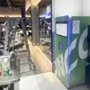 Máquina expendedora de proteína esencial para lugares de fitness, Mezcla independiente, Limpieza a alta temperatura y alta presión, Backend inteligente