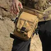Bolsa de Pierna Táctica Multifuncional para Exteriores, Estilo Militar, para Camping, Entrenamiento, Ciclismo, Deportes, Bolsa de Pierna Impermeable para Herramientas