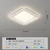 Lâmpada de Sala de Estar Lâmpada de Teto Luz Italiana Luxo Atmosfera Doméstica Retangular Ultrafina Proteção para os Olhos Lâmpada de Hall Pacote de Iluminação para Toda a Casa