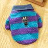 Ropa de Terciopelo de Tracción de Dos Patas para Perro Otoño e Invierno Ropa Cálida Teddy Oso Amargoso Gatito Ropa para Cachorro Ropa para Gato Mascota