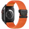 Adecuado para Correa de Apple Watch iWatch S12 Hebilla de Paracaídas Correa de Bucle de Nylon con Patrón de Montaña