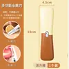 Cuchillo para fruta estilo alemán, un cuchillo para fruta 2 en 1 versátil para uso doméstico, perfecto para pelar y rebanar frutas y verduras, una herramienta de cocina conveniente