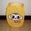 Cesta de Ropa Sucia de Dibujos Animados Linda Creativa Plegable Cesta de Almacenamiento de Ropa Sucia Hogareña de Malla Transpirable Cesta de Almacenamiento de Ropa Sucia