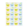 Novo Estilo Transfronteiriço 20 Peças Duas Cores Estrelas para Dormir Fofas Adesivos de Hidrogel para Espinhas Camuflam Cicatrizes de Acne Adesivos de Espinha Pele Artificial