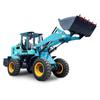 Cargador de Ruedas Tracción en las Cuatro Ruedas Ingeniería Diésel Carretilla Elevadora Doméstico Cría Agrícola Bulldozer Vehículo de Ingeniería Multifuncional