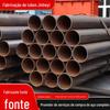 Engenharia de construção personalizada tubo de ferro soldado costura reta tubo soldado construção andaime tubo de aço Q235B tubo soldado de grande diâmetro