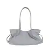 Bolsa de Tecido de Nylon Simples de Grande Capacidade Transfronteiriça com Cordão Bolsa de Ombro Feminina 2026 Nova Versátil para o Trabalho Bolsa de Ombro Único Bolsa Grande