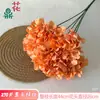 Hortensia de Seda Artificial, 270 Piezas, Ramo de Cinco Ramas de Hortensias, Venta al por mayor en el extranjero, Base de Decoración para Arreglo Floral de Fondo de Boda