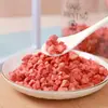 Fornecer grãos de fruta morango grãos manga em cubos banana amassada maçã em grãos 5*5 abacaxi em grãos pitaya em grãos matérias-primas para panificação