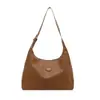 Bolsa Maillard Retrô Relaxada Feminina 2025 Nova Bolsa Transversal Bolsa de Ombro Grande Capacidade Tote para Trabalho