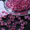 11*8mm Cristal Imitação Transparente Grão de Café Contas de Vidro Feito à Mão DIY Pulseira Colar Acessórios para Miçangas Joias Atacado