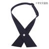 Cuadros Japoneses Cuadros Negros Corbata Jk Cuello Flor Estilo Universitario para Mujer Foto de Graduación Lazo Camisa Ins Traje