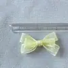 Mini Accesorios para Mascotas Hechos a Mano con Nudos Manuales Ropa para Bebés BJD Accesorios para Manicura de Encaje Lencería Lazos