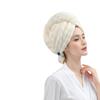 Touca de Cabelo Seco de Veludo Bolha com Cauda Larga para Mulheres 2025 Novo Tipo Veludo Coral a Lenço de Cabeça para Shampoo Super Absorvente Secagem Rápida Touca de Banho