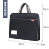 Venta al por mayor de fábrica Bolsa de archivo de tela Oxford lona impermeable con cremallera bolsa de archivo bolsa de información portátil negocio masculino