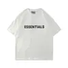 Comercio exterior transfronterizo fuentes Europa y Estados Unidos Marca de moda suéter ESSENTIALS doble línea para hombre y mujer sudadera holgada suéter de terciopelo para pareja