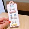 Accesorios para niños Corea del Sur bebé aretes lindos niñas clip para la oreja sin dolor sin orejas niña princesa aretes sin dolor