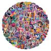 100 pegatinas de graffiti estilo y2g para equipaje, patineta, decoración de coche, pegatinas impermeables, creativas para niños